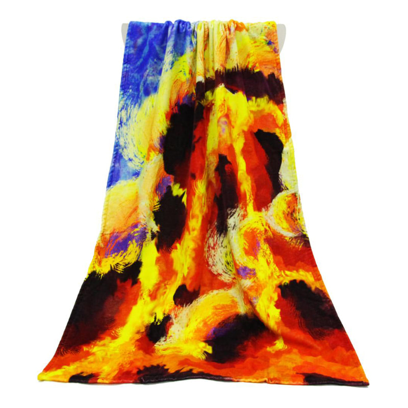 Personalized Custom Cotton Printed Beach Towels