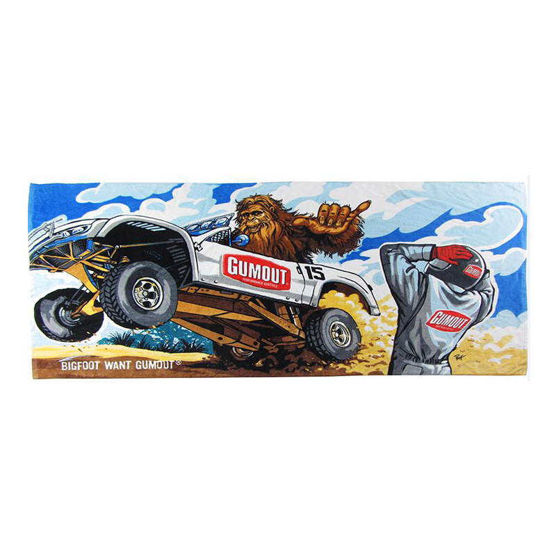 Reactive Printed Cotton Beach Towel