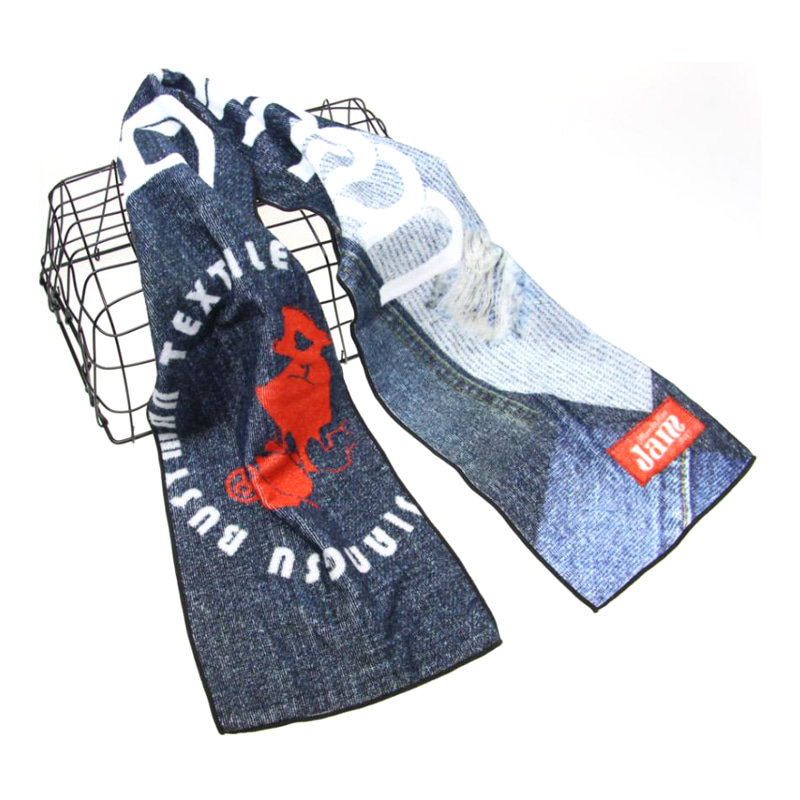 Cotton Digital Printed Sports Towel
