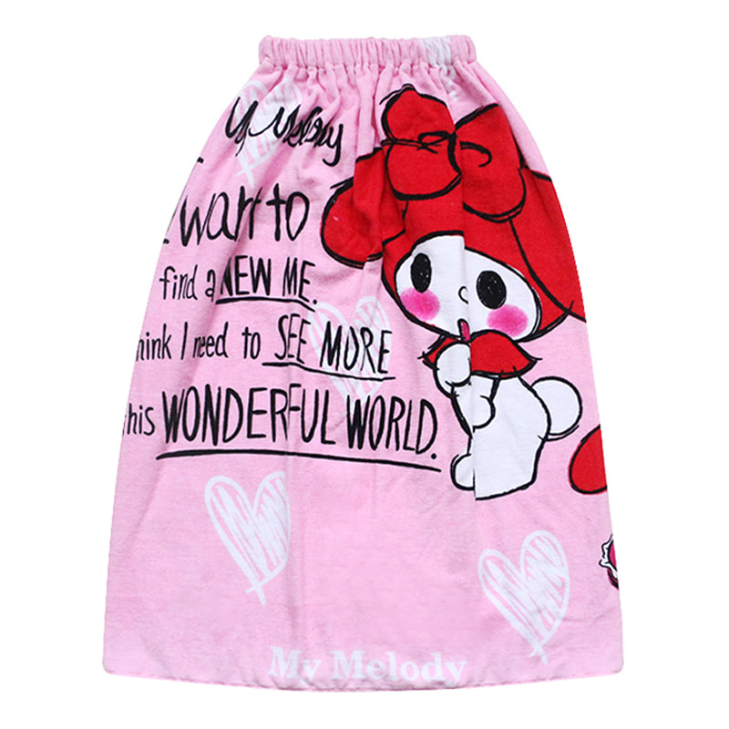 Pure Cotton Cartoon Digital Printed Bathrobe
