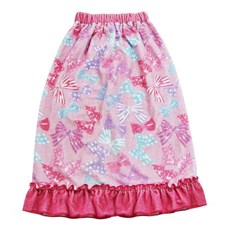 Cotton Printed Lace Bathrobe For Women
