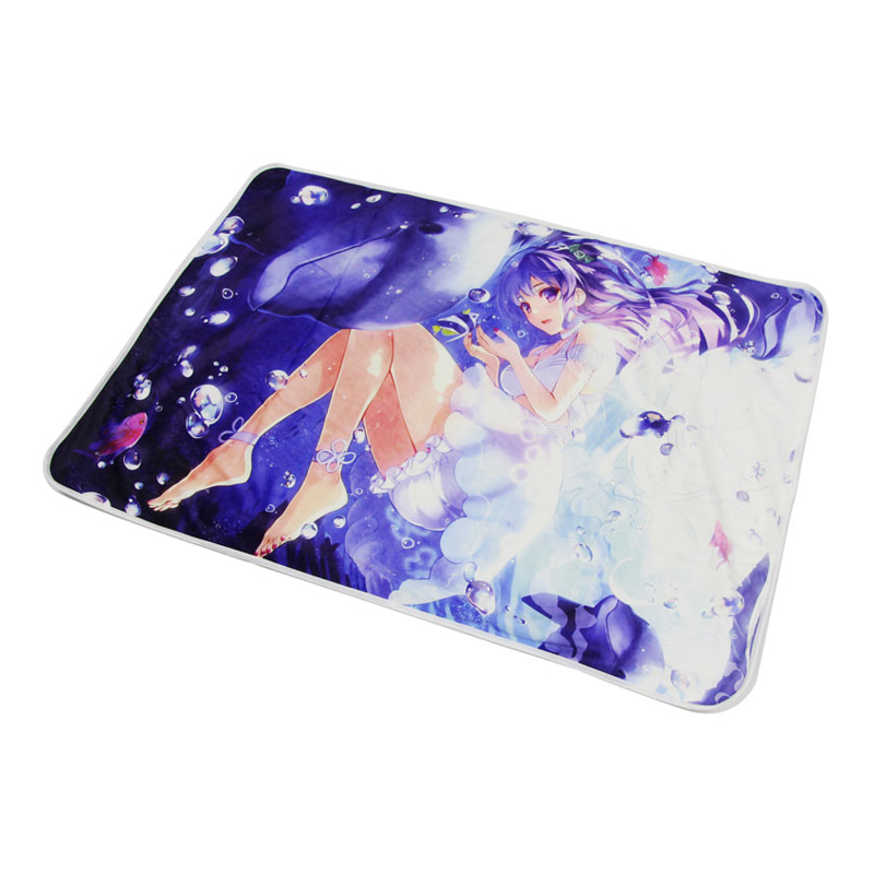 Custom Crystal Velvet Sublimation Printed Blankets