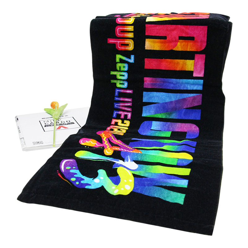 Custom Digital Printing Face Towel