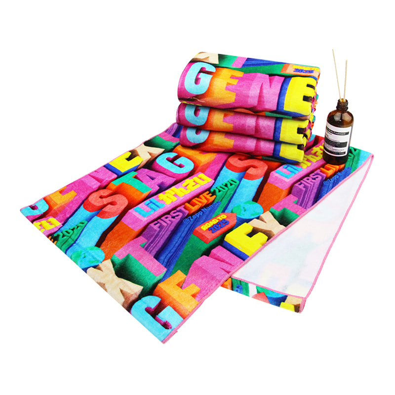 Personalized Custom Cotton Printed Face Towels