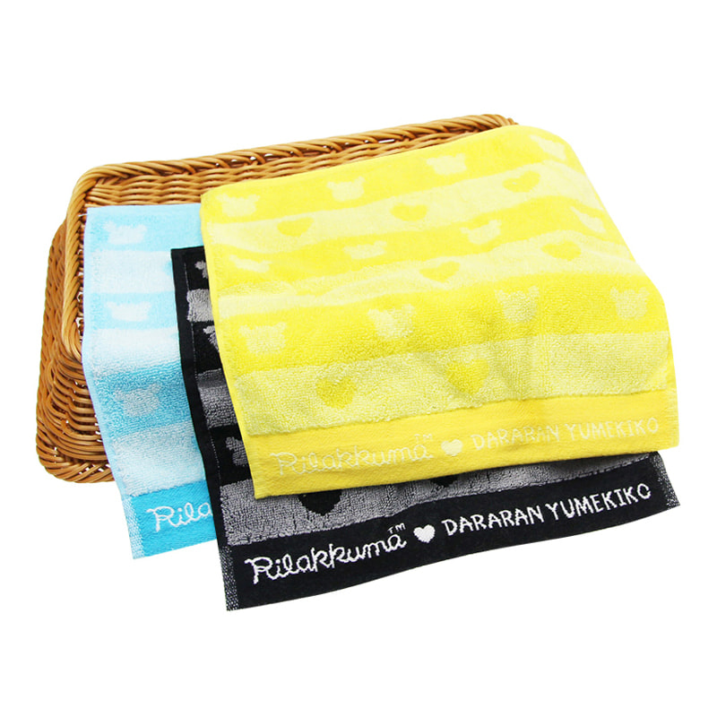 Cotton Jacquard Face Hand Towels
