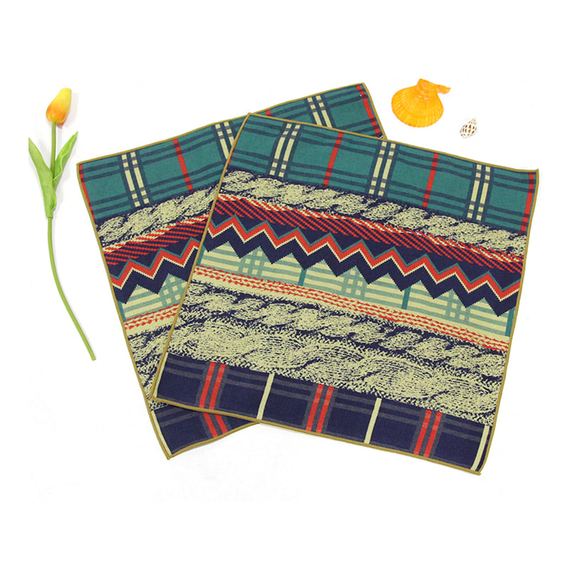Retro Cotton Digital Printed Hand Towel