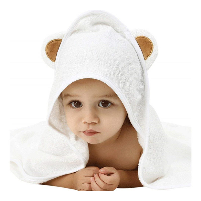 Bamboo Fabric Baby Hooded Towel