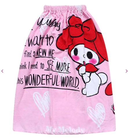 Why is this Pure Cotton Cartoon Digital Printed Bathrobe suitable for beach, swimming, travel, camping and bathroom use?