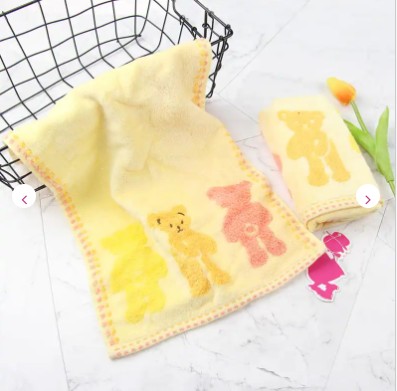 Why is the edge design and water absorption performance of Cotton Jacquard Face Towel For Kids so good?