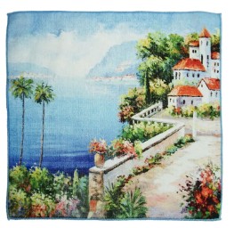 Why do some hand towels become stiff after washing?