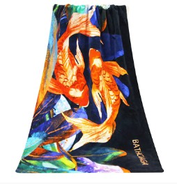Can a bath towel be used as a beach towel?